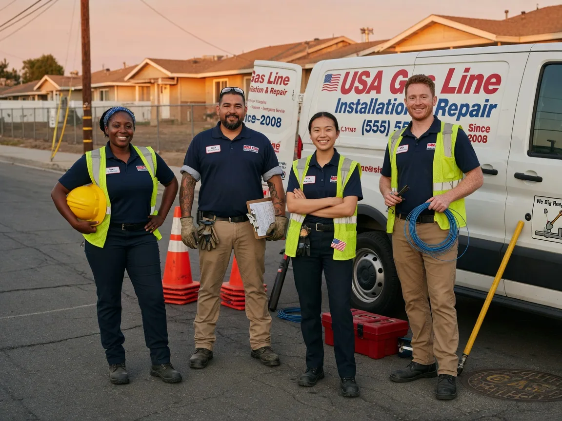Gas Line Installation company in Yorba Linda, CA
